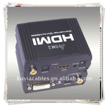 Hochwertiger DVI + SPDIF TO HDMI Konverter
